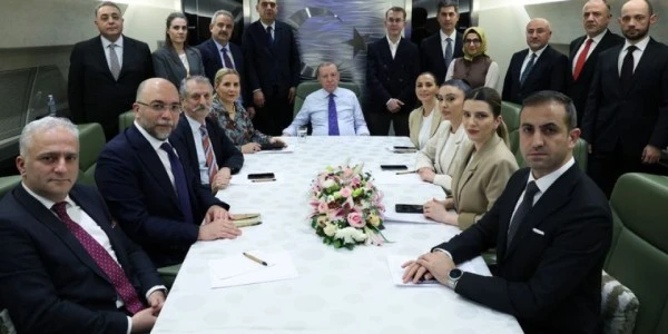 Erdoğan: Kazakistan'la ticaret hacmini 15 milyar dolara çıkaracağız