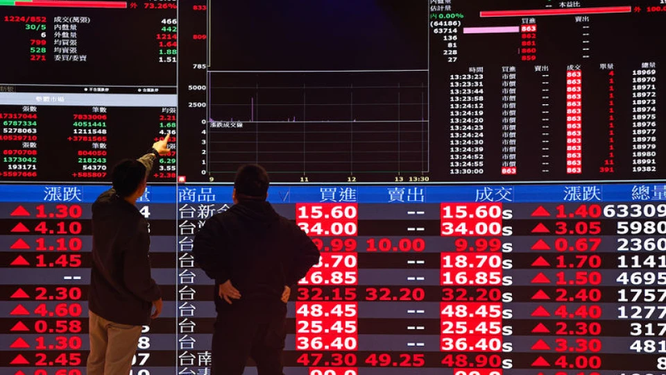 Tayvan borsası Hindistan’ı geçerek dünyanın 5. büyük piyasası oldu