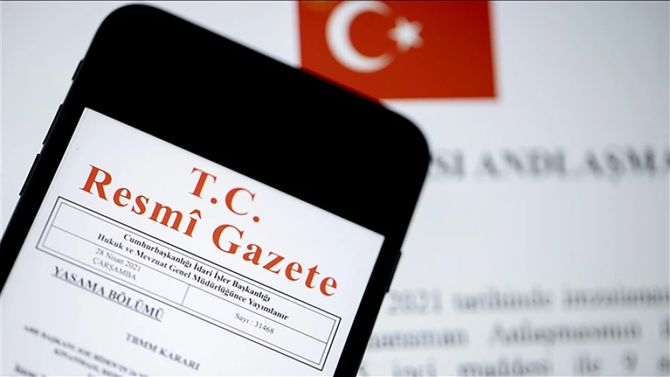 Resmi Gazete'de bugün (14.05.2026): Yönetmelik ve kararlar